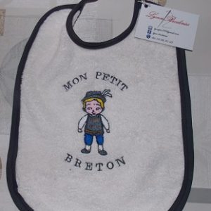 Bavoir”mon petit breton”